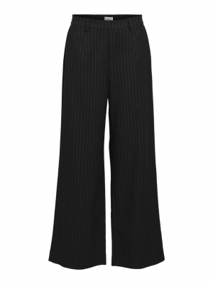 OBJLISA WIDE PANT AOP NOOS 177981019 Black