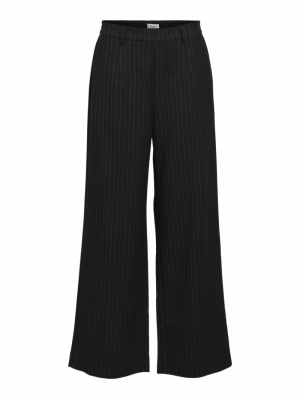 OBJLISA WIDE PANT AOP NOOS 177981019 Black