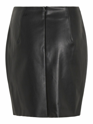 VIDAGMAR HW PU SKIRT - NOOS 178035 Black