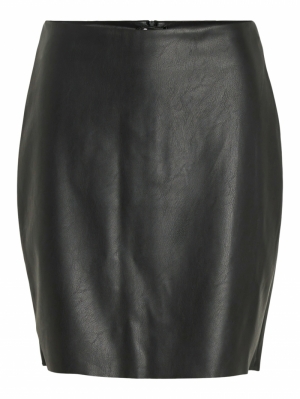 VIDAGMAR HW PU SKIRT - NOOS 178035 Black