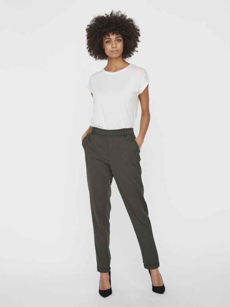VMMAYA MW LOOSE SOLID PANT NOO 178571 Peat