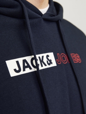 JJECORP LOGO SWEAT HOOD PLAY N 175876004 Navy