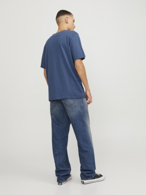 JJEJEANS TEE SS O-NECK NOOS 23 175819 Ensign B