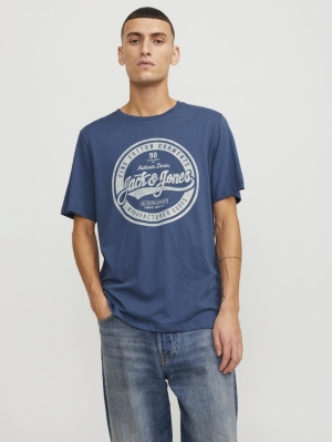 JJEJEANS TEE SS O-NECK NOOS 23 175819 Ensign B