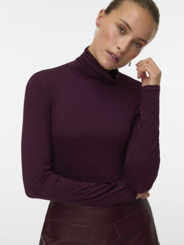 VMALBERTE LS ROLLNECK TOP JRS 186320 Winetast