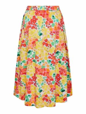 YASBLOOMPATCH HW SKIRT - SHOW 268696001 Paste