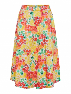 YASBLOOMPATCH HW SKIRT - SHOW 268696001 Paste