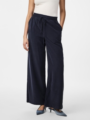 YASNARA HW PANT S. 190953 Navy Bla