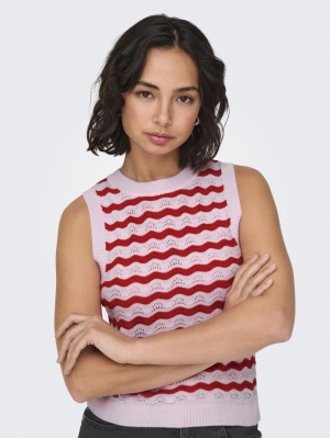 ONLMAISANNA SL STRIPE O-NECK K 295278001 Pirou