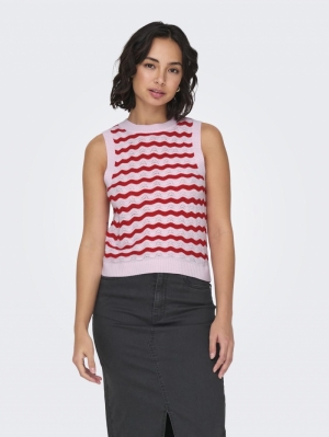 ONLMAISANNA SL STRIPE O-NECK K 295278001 Pirou