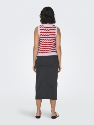 ONLMAISANNA SL STRIPE O-NECK K 295278001 Pirou