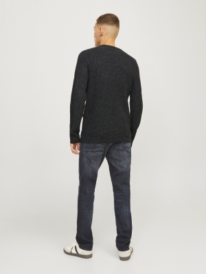 JJELEWIS KNIT CREW NECK SN 176526002 Aspha