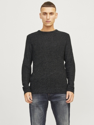 JJELEWIS KNIT CREW NECK SN 176526002 Aspha