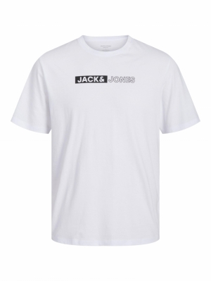 JJECORP LOGO TEE PLAY SS O-NEC 178074004 White