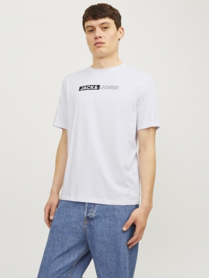 JJECORP LOGO TEE PLAY SS O-NEC 178074004 White