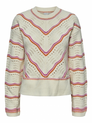 YASLIMERA LS KNIT PULLOVER S. 214151001 Birch