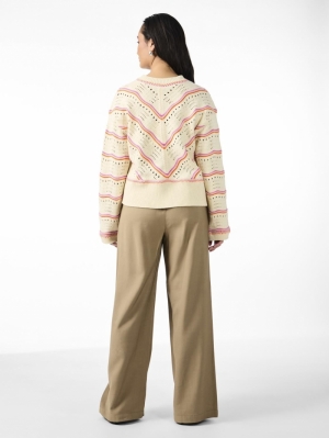 YASLIMERA LS KNIT PULLOVER S. 214151001 Birch