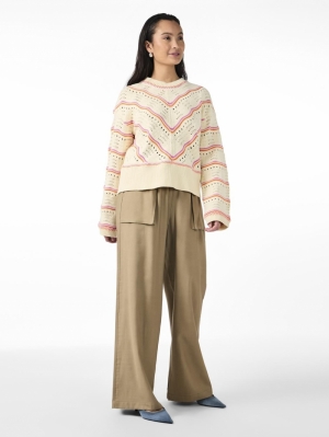 YASLIMERA LS KNIT PULLOVER S. 214151001 Birch