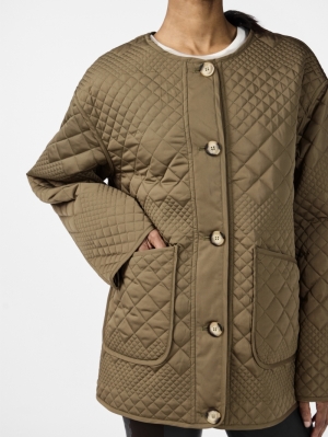 YASLAURIE LS PADDED JACKET S.  298142 Capers