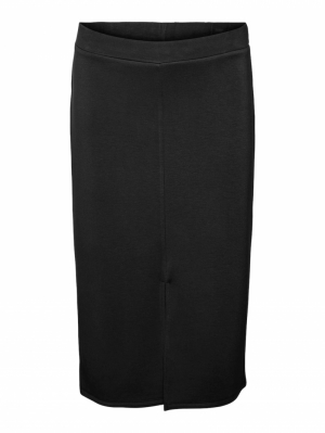 VMMOCCA MW CALF SKIRT JRS BTQ  177868 Black