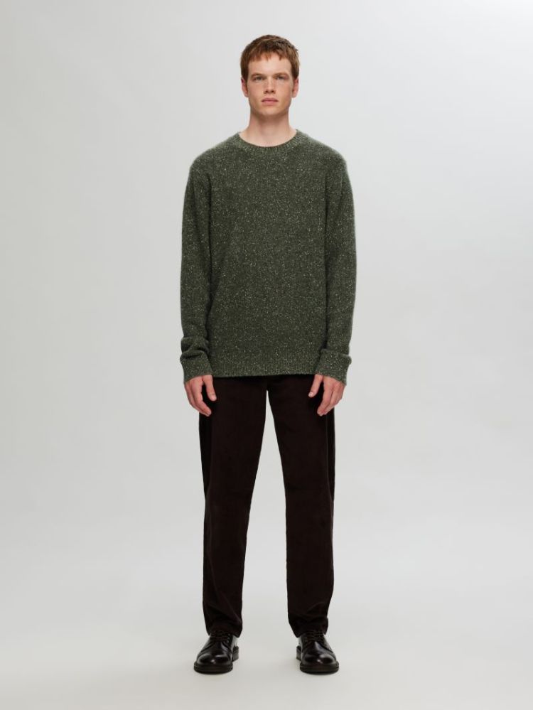 SLHNEIL LS KNIT NEPS CREW NECK 178191001 Fores