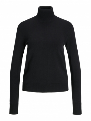 JXADA COMFY ROLL NECK KNIT SN 178012001 Black