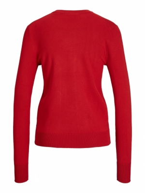 JXCARA COMFY CREW NECK KNIT NO 177188004 Fiery