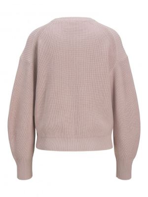 JXMILA TWIST CREW NECK KNIT NO 176854 Violet I