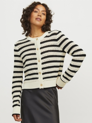 JXADDY CARDIGAN KNIT 177735001 Bone