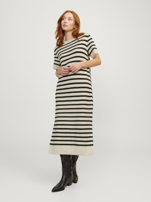 JXADDY DRESS KNIT 177735001 Bone