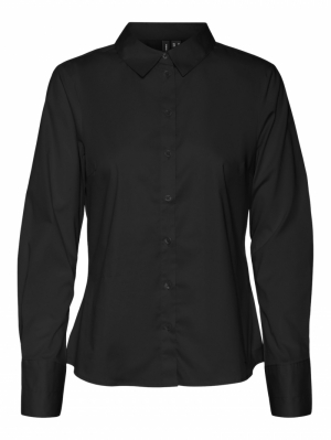 VMANNA LS FITTED SHIRT WVN GA  177868 Black