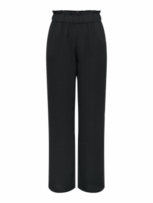 JDYDIVYA LIFE HW WIDE PANTS WV 177911 Black