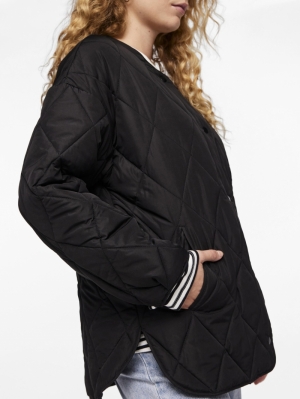 PCSTELLA QUILTED JACKET NOOS B 179276 Black