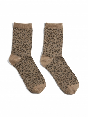 PCSEBBY GLITTER LONG AOP SOCKS 273275004 Fossi