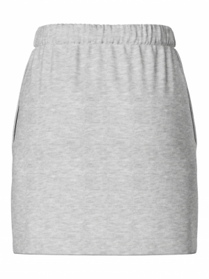 PCCHILLI SUMMER SHORT SKIRT NO 179273 Light Gr