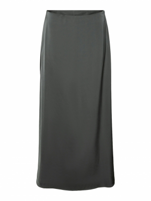 VMOPAULA MW LONG SKIRT WVN BTQ 175629 Balsam G