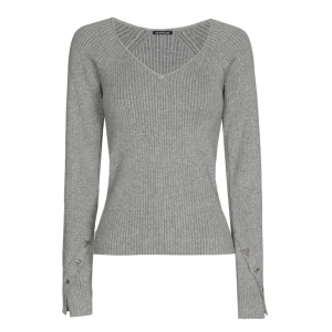 aansluitende comfortabele pull 16 Light Grey