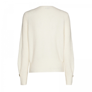 cosy pull met hartjes effect 92 Winter White