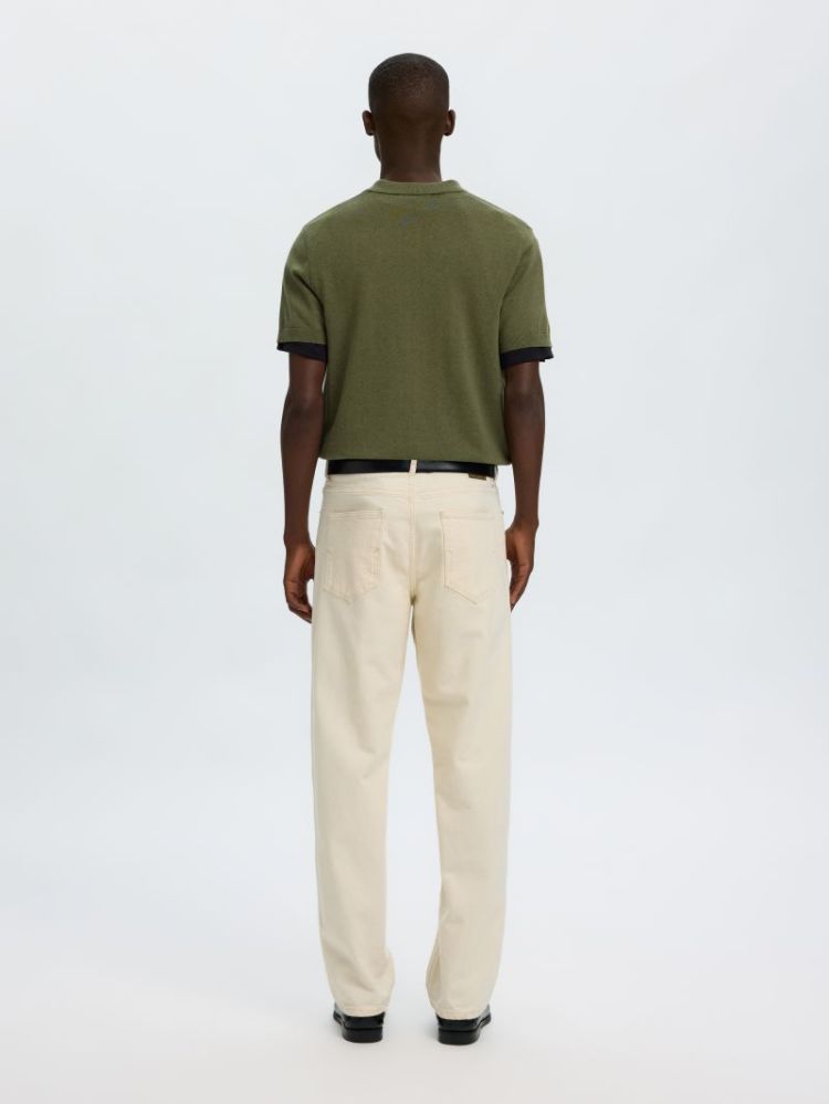 SLHBERG SS KNIT POLO NOOS 216636001 Kalam