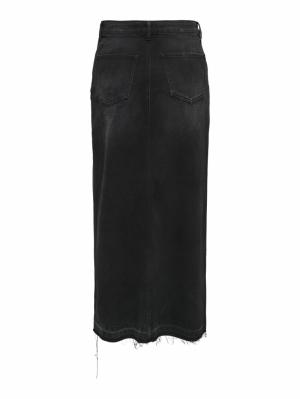 JDYBELLA HW LONG SKIRT DNM NOO 179674 Black De