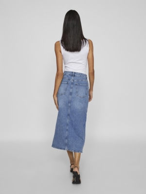 VIJAF HW MIDI DENIM SKIRT-NOOS 177854002 Mediu