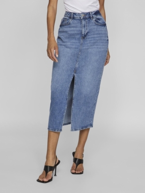 VIJAF HW MIDI DENIM SKIRT-NOOS 177854002 Mediu