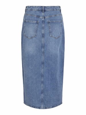 VIJAF HW MIDI DENIM SKIRT-NOOS 177854002 Mediu