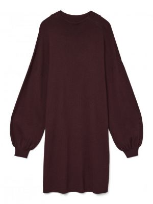 VMNANCY LS FUNNELNECK DRESS NO 186320 Winetast