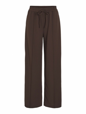 VICLUA HW WIDE PANTS-NOOS 196326 Coffee B