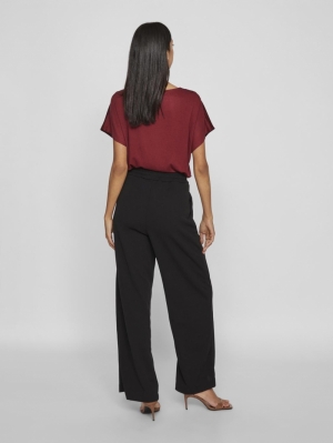 VICLUA HW WIDE PANTS-NOOS 295042 Black Be