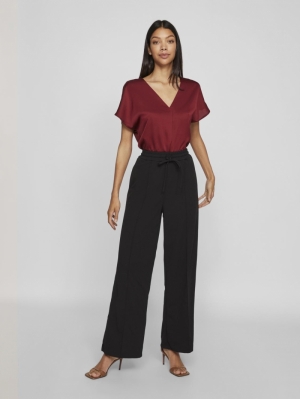 VICLUA HW WIDE PANTS-NOOS 295042 Black Be