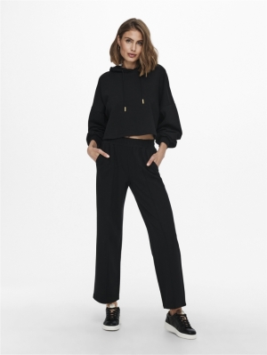 ONLPOPTRASH-SUKI LIFE MW PANT  177911 Black