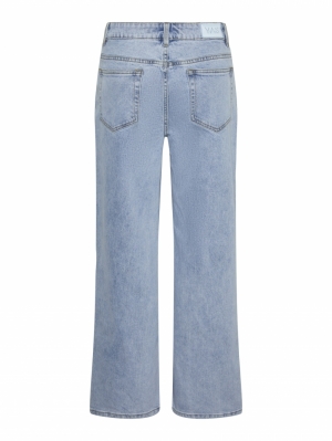 YASALENA NEW MW STRAIGHT JEANS 192380 Light Bl