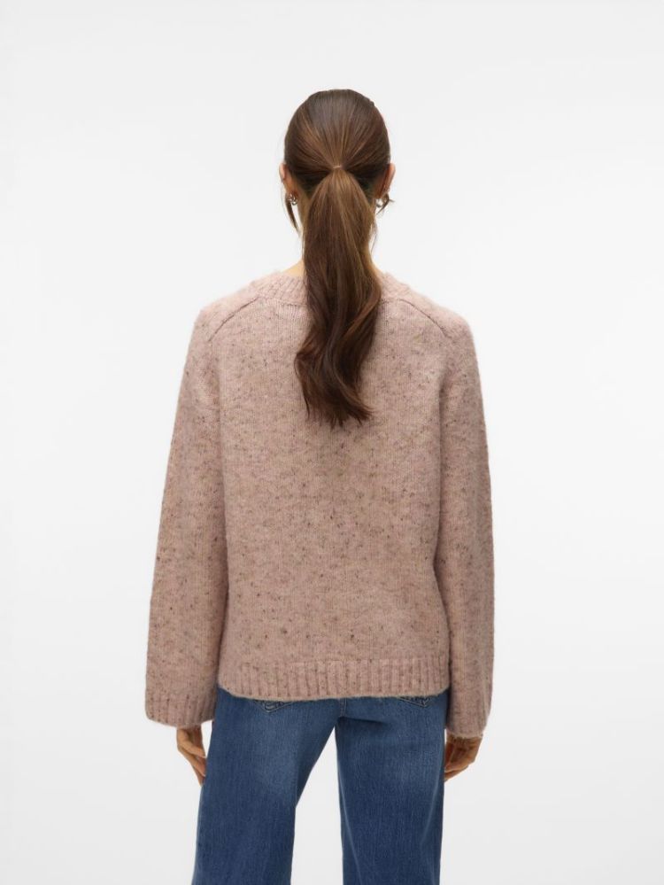 VMINGRID LS O-NECK PULLOVER BO 285978002 Pink